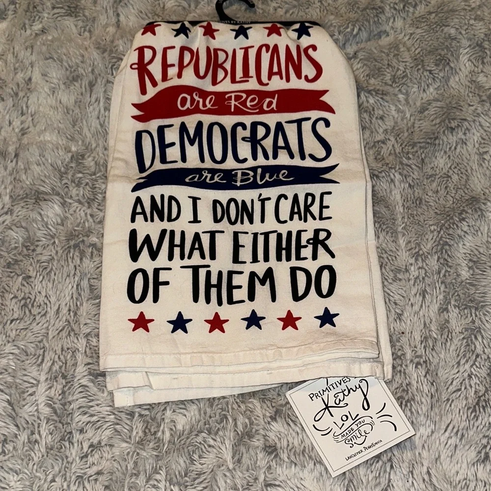 Funny‎ Political Kitchen Towel